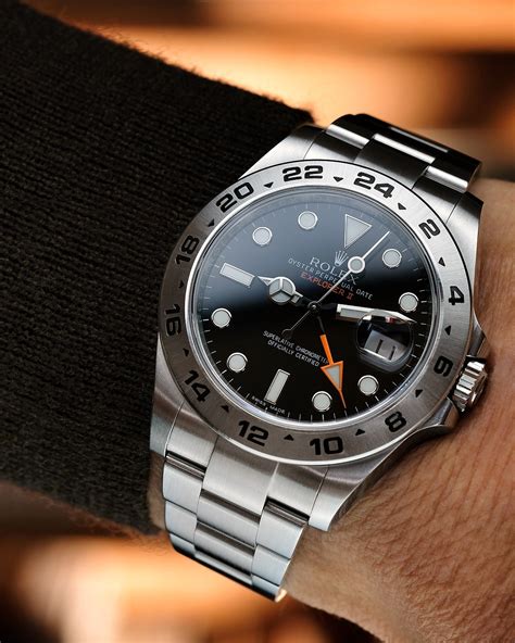 rolex explorer ii 40mm|rolex explorer ii black dial.